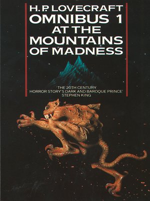 cover image of At the Mountains of Madness and Other Novels of Terror